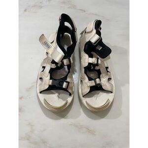 SUICOKE White Boak-V Sandals Size 12